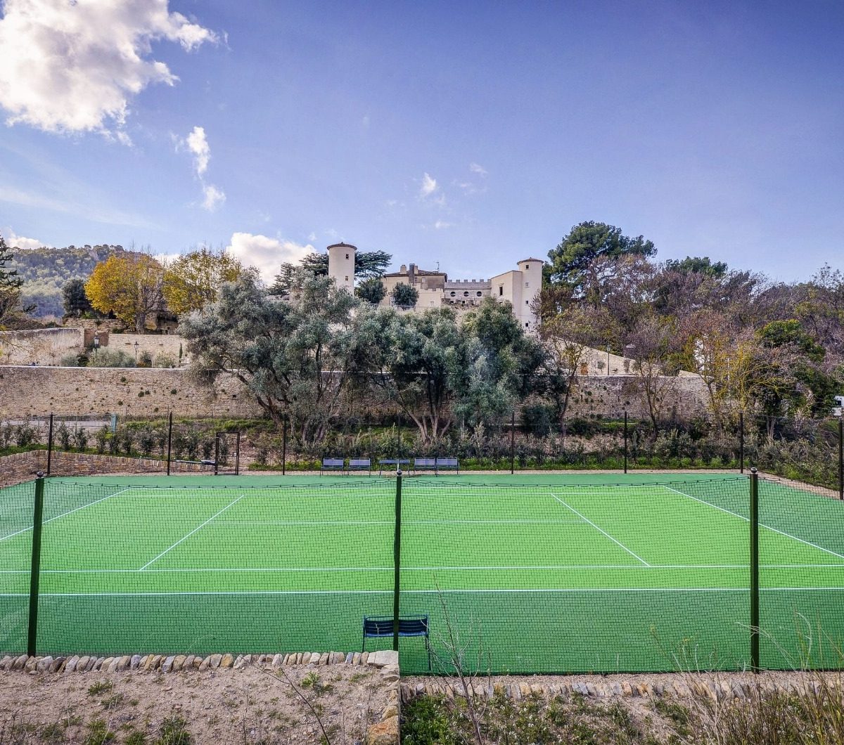 Construction court de tennis Cannes