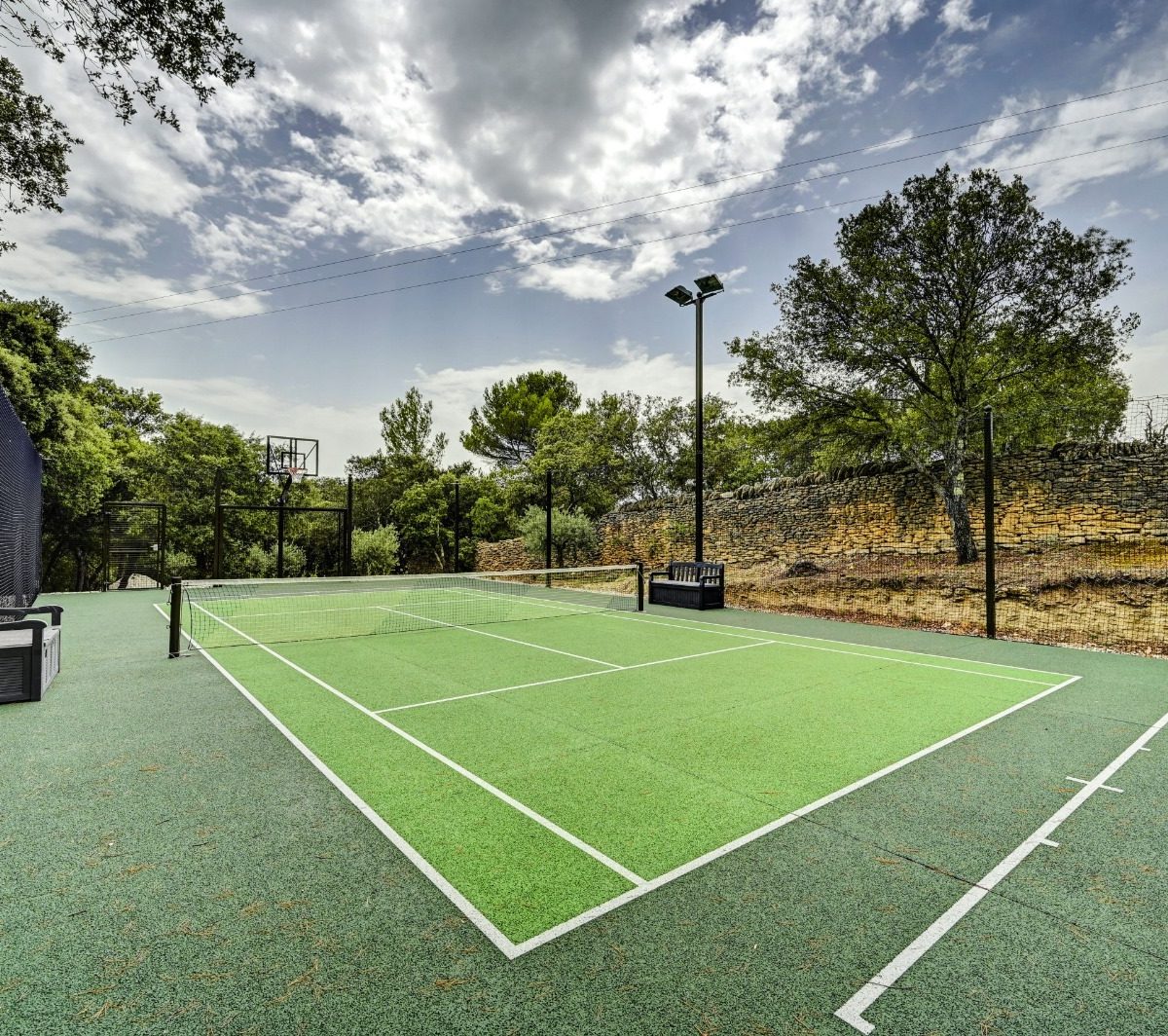 Construction court de tennis Cannes